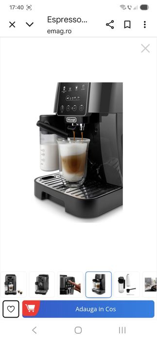 Expresor cafea De'Longhi!Este aproape nou fara urme  de uzura