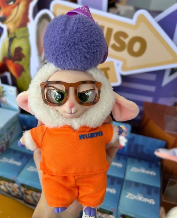 Блайнд бокс персонажи Зверополиса, Zootopia оригинал от Miniso