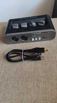 Interfața M-Audio Mobile Pre MKII USB microfon Preamplificator