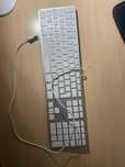 Apple Wired Keyboard – USB, Full Size, Ideală Mac & PC