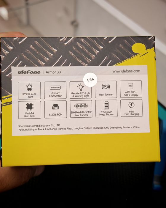 Ulefone Armor 33, 12/512 GB, Nou, 2 ani garanție