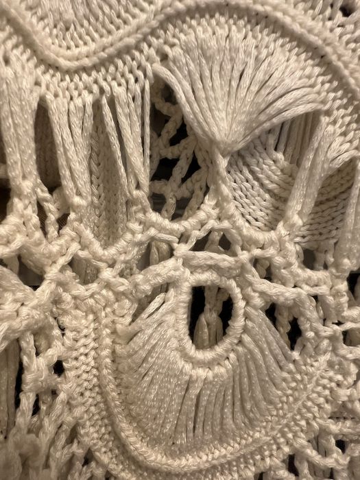 Bluza plaja vara lucrata manual