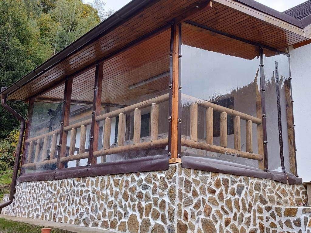 Folie terasa/ terase și foisoare, Cristal premium transparenta