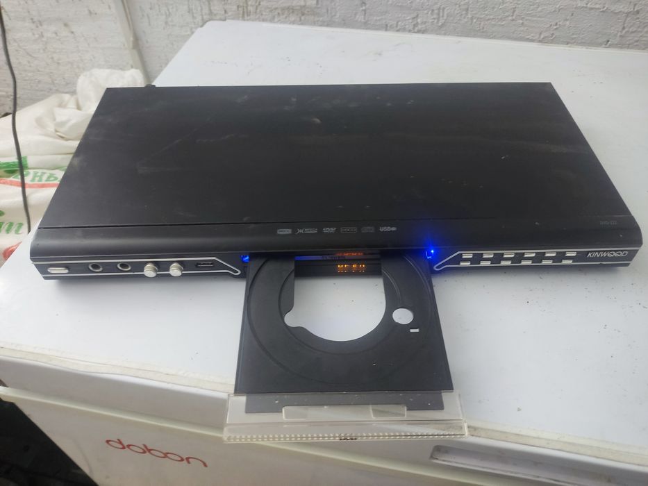 Dvd проигрыватель двд приставка, с кабелями
