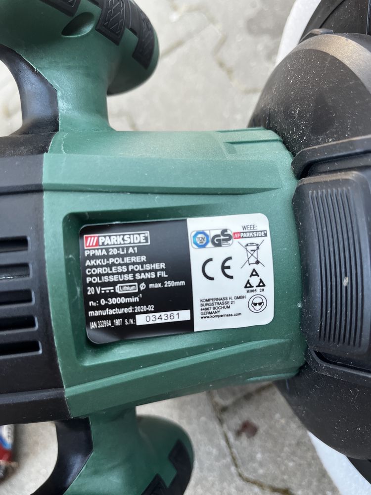 Polisher Parkside Nefolosit