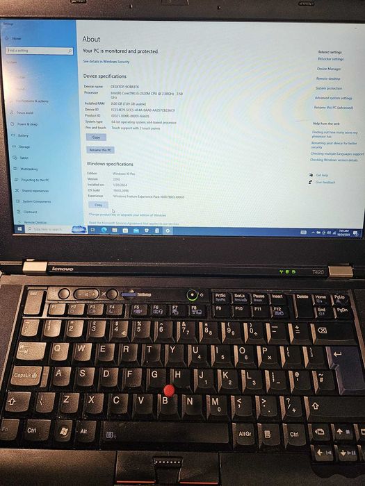 laptopLENOVO ThinkPad T420