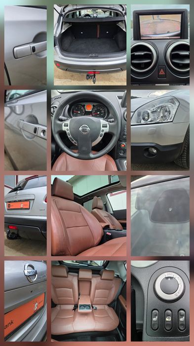 NISSAN QASHQAI TEKNA FAB2007 Automat4x4 i Piele Navi Înmatriculată Ro