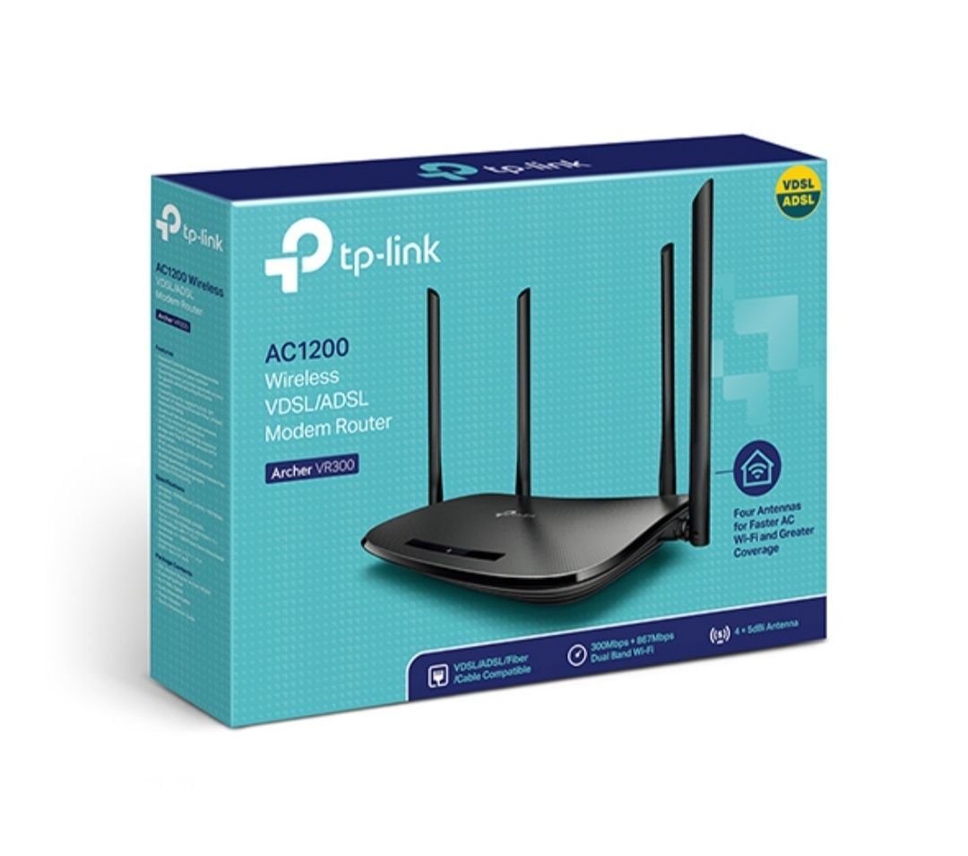 Модем Tp Link Archer VR300 Беспроводной двухдиапазонный маршрутизатор