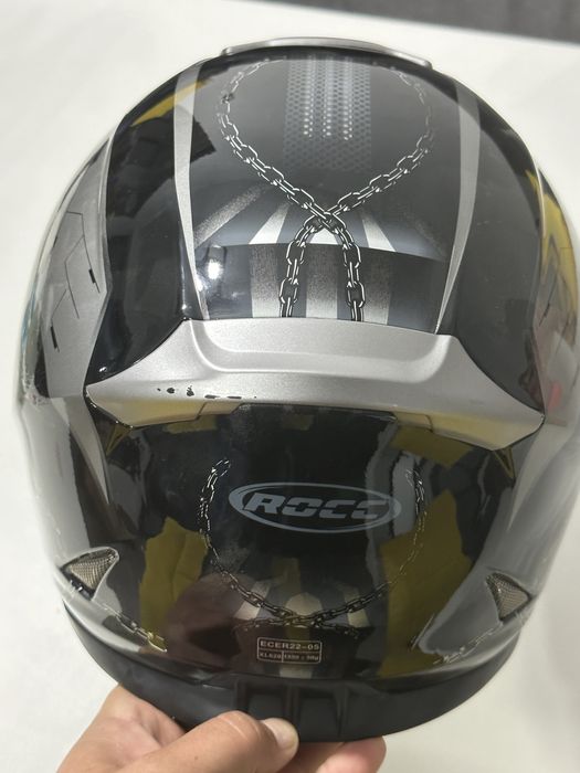 Casca Moto Noua RocC si LazeR, (atv,can-am,scuter)