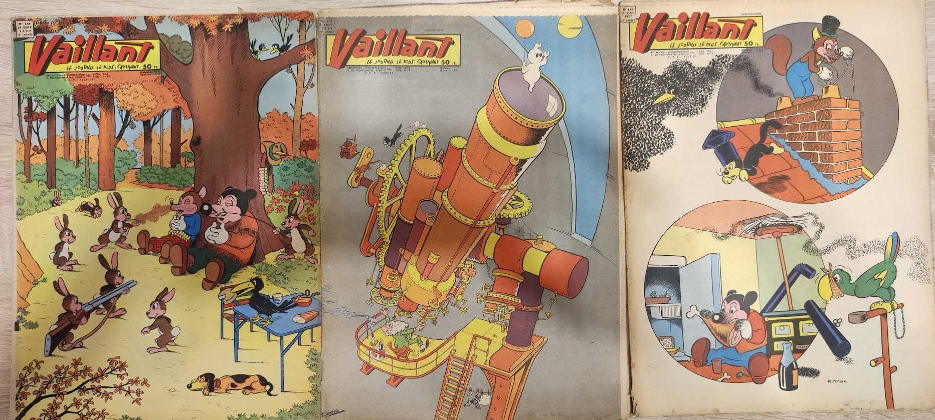 Revista de benzi desenate Vaillant anii '50 vol.2