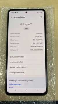 Samsung Galaxy A52 128GB Violet ID-xij920
