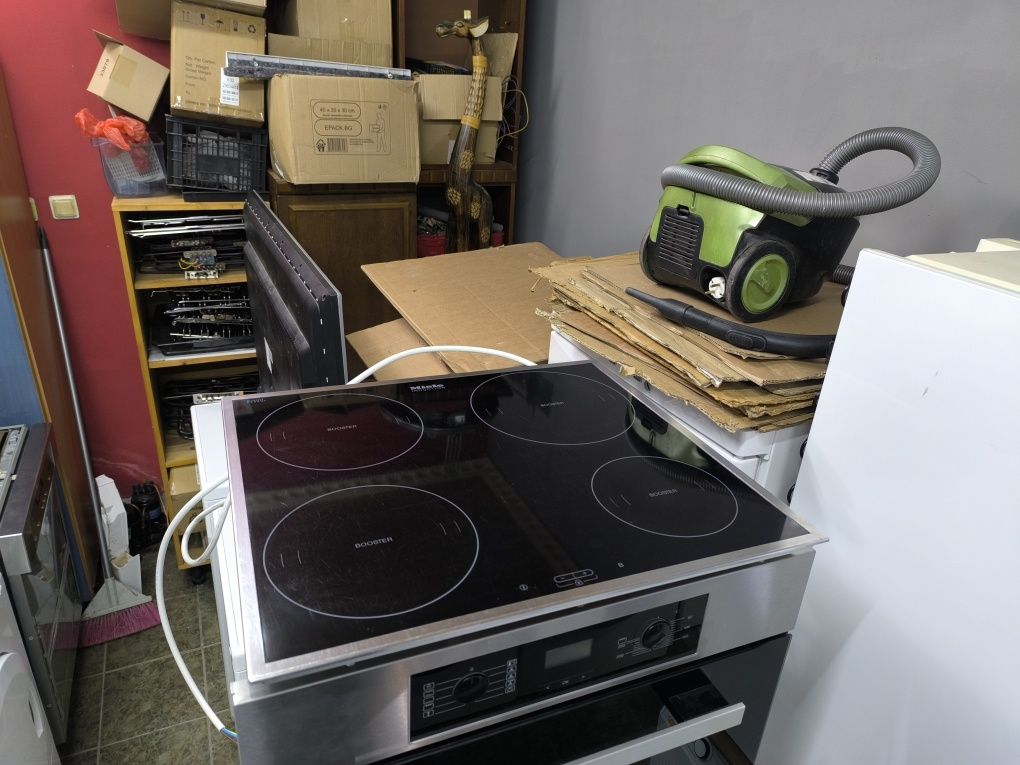 Фурна  Miele H2267B с индукционен плот.