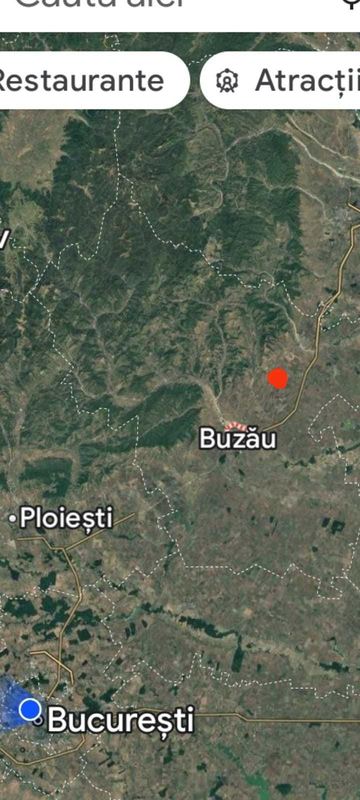 Teren extravilan 10.000 mp – Buzau, comuna Zărnești, sat Pruneni