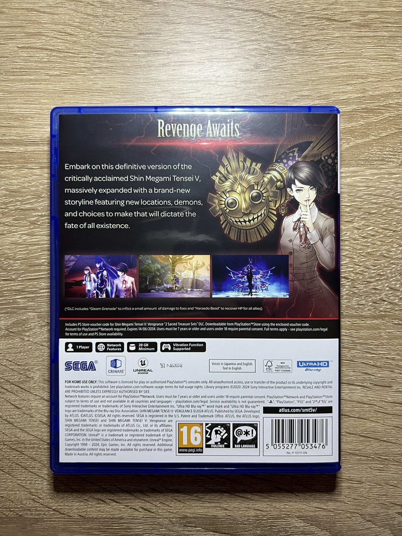 Shin Megami Tensei V Vengeance PS5