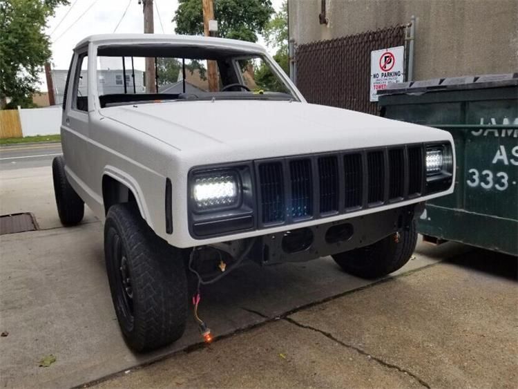 Set faruri LED JEEP Wrangler YJ Cherokee XJ 144W Patrol Landcruiser