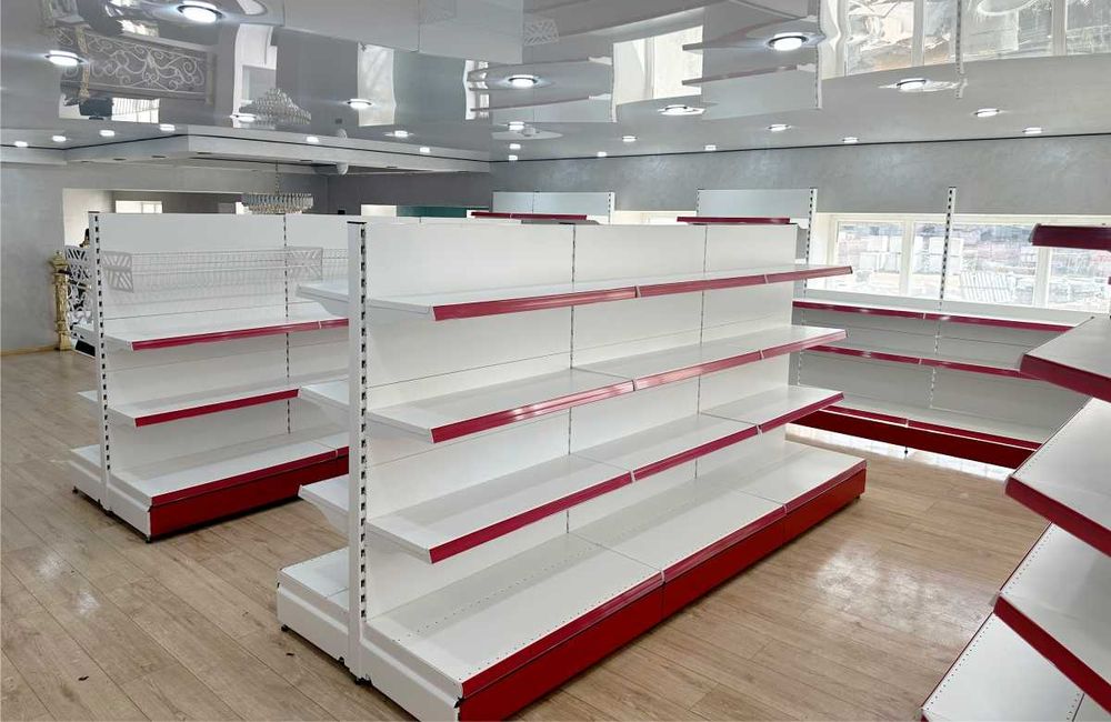 Prefabrik tokchalar. Торговые стеллажи из металла