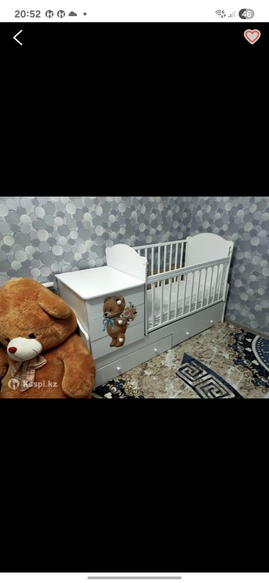 Продается кровать манеж, детский.