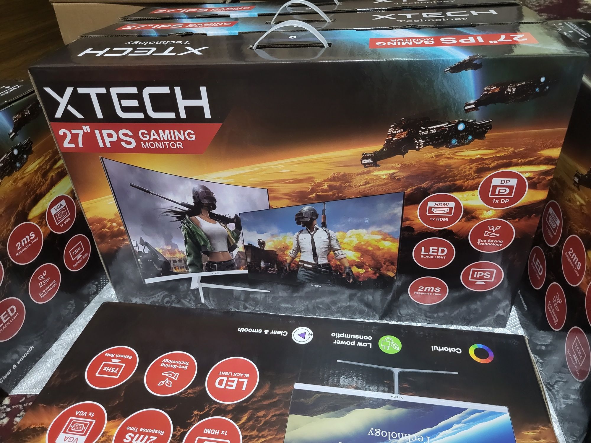 IPS LED Curved 27'' 165hz количестве. Новые в коробке