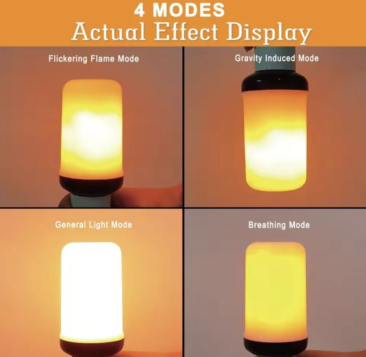 Led крушки имитиращи пламък
