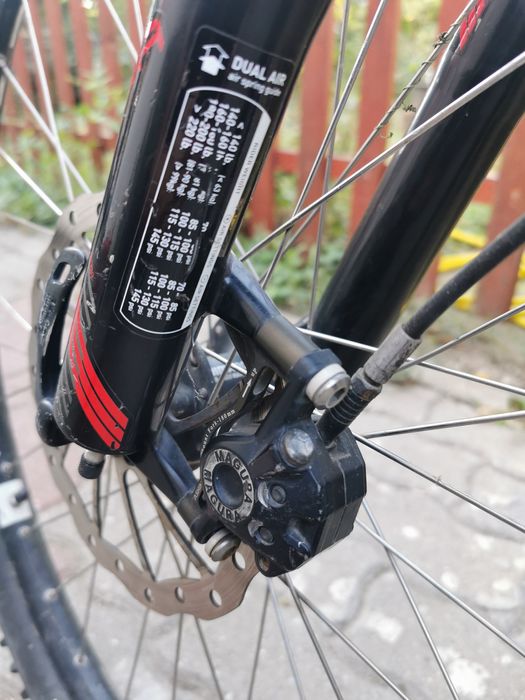 Mountain bike KTM 26, rock shox air, xt