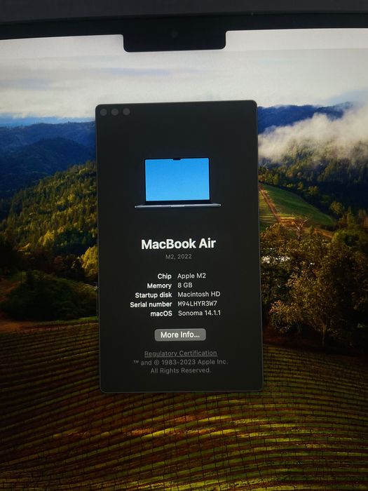 Apple Macbook Air 13.6