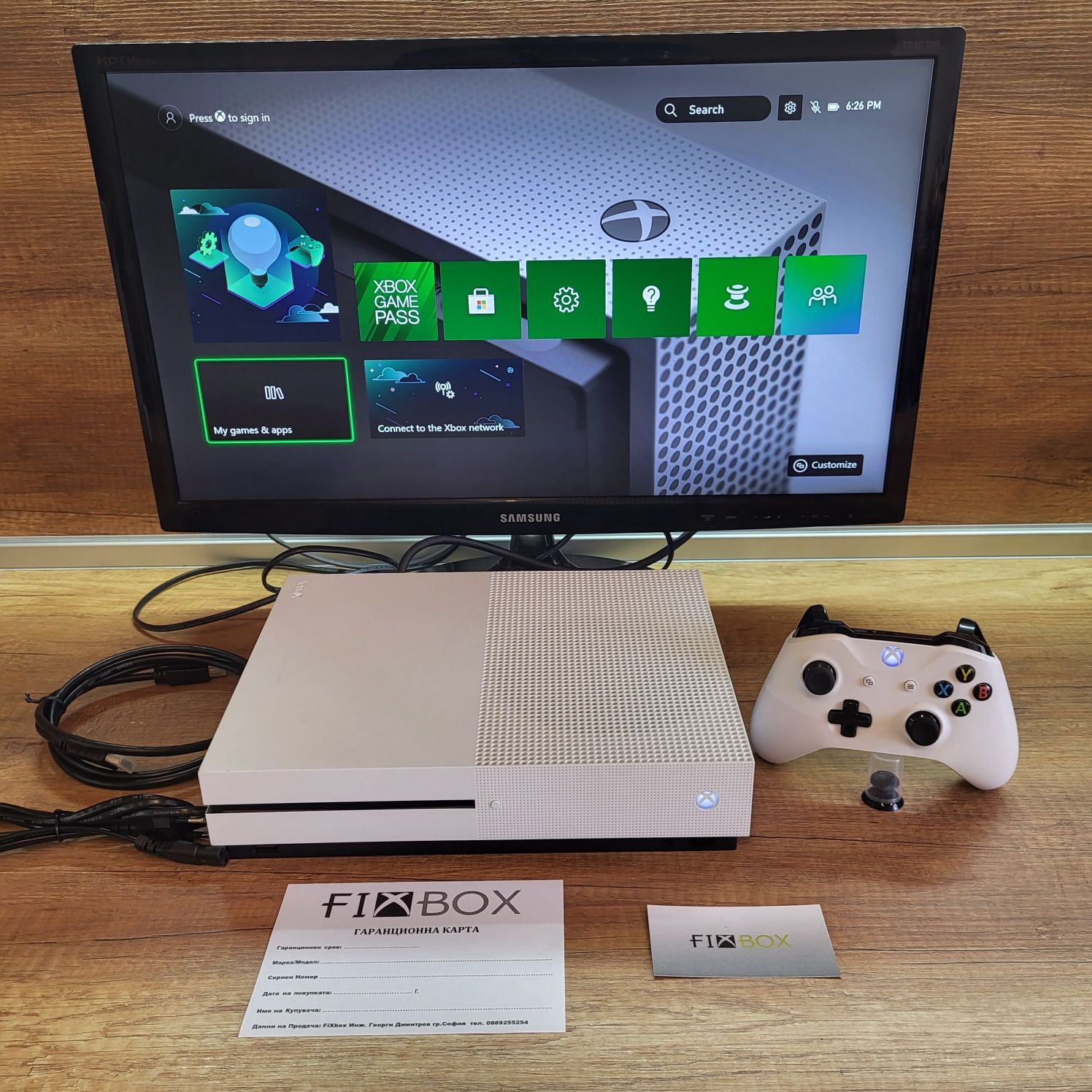 Xbox one S 500gb и гаранция 3м