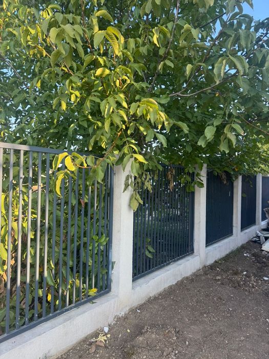 Vand poarta metalică și panouri de gard