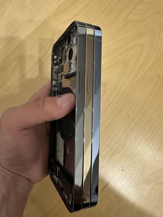 Carcase iPhone 13 Pro Max (grey, gold si blue)
