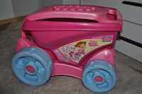 Розова количка за лего и др. играчки