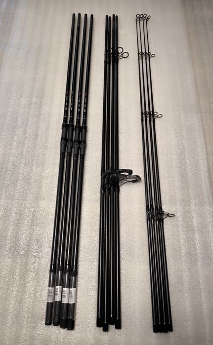 SET 4 Lansete CRAP FL FLX8 3.90M 3Segmente 3.5LBS