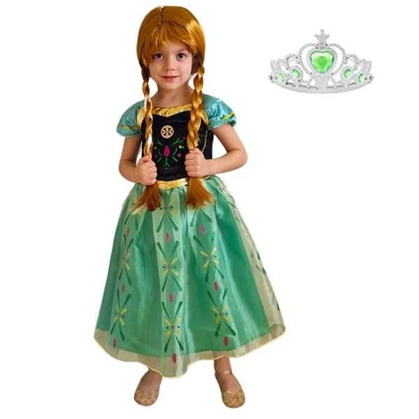 Детска хелоуин рокля Анна замръзналото кралство