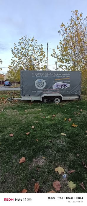 Vând remorcă 2700 kg funcționează