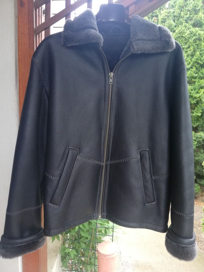 Geaca piele bărbati Casa Teo M model Aviator