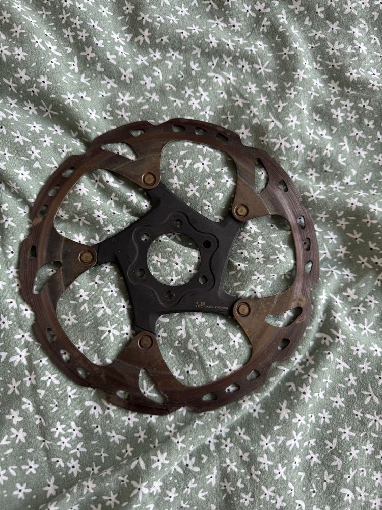 Капла brave disk 26 цола с главина novatec 15x100 + два диска shimano