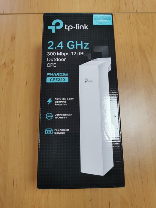 ACCESS POINT TP-LINK wireless exterior 300Mbps port