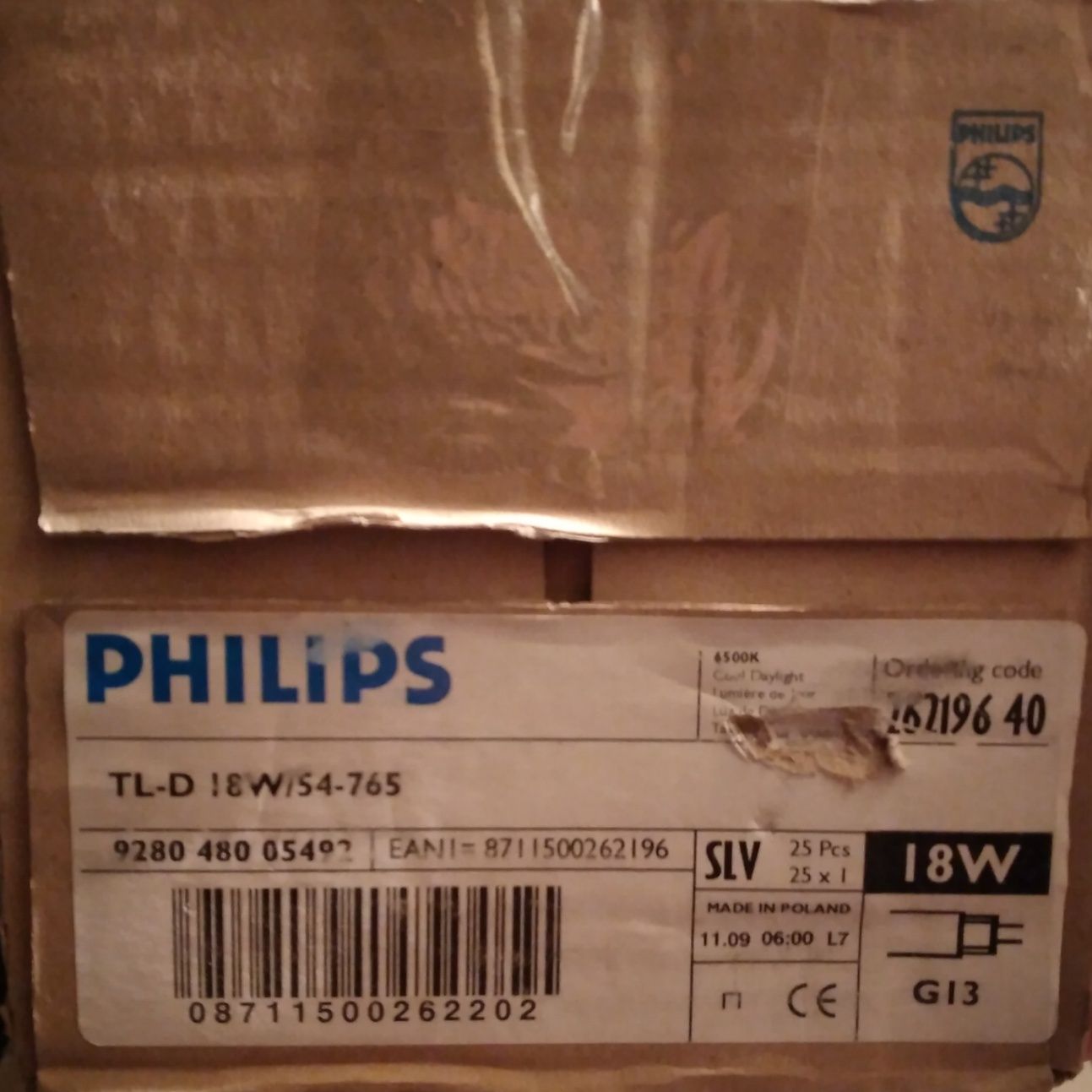 PHILIPS TL-D 18W/54-765 lampa
