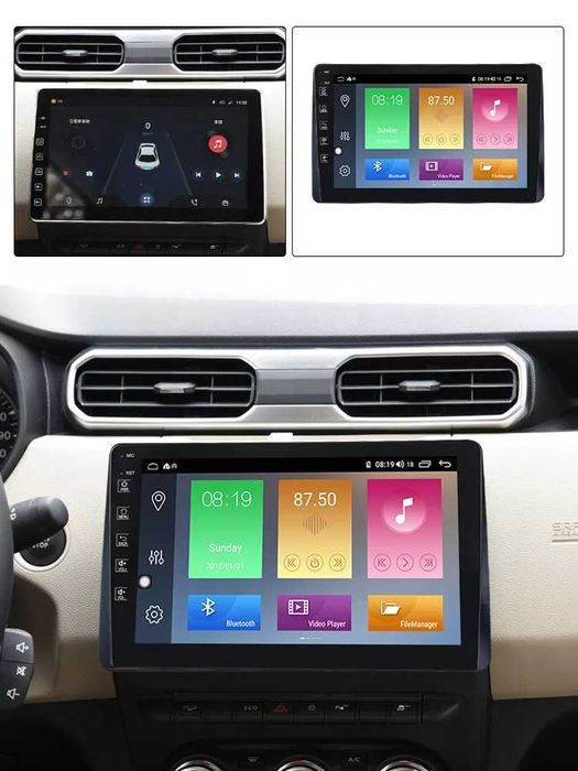 Navigatie Android 14 RENAULT DUSTER  2019 ARKANA 1/8 Gb CarPlay CAMERA