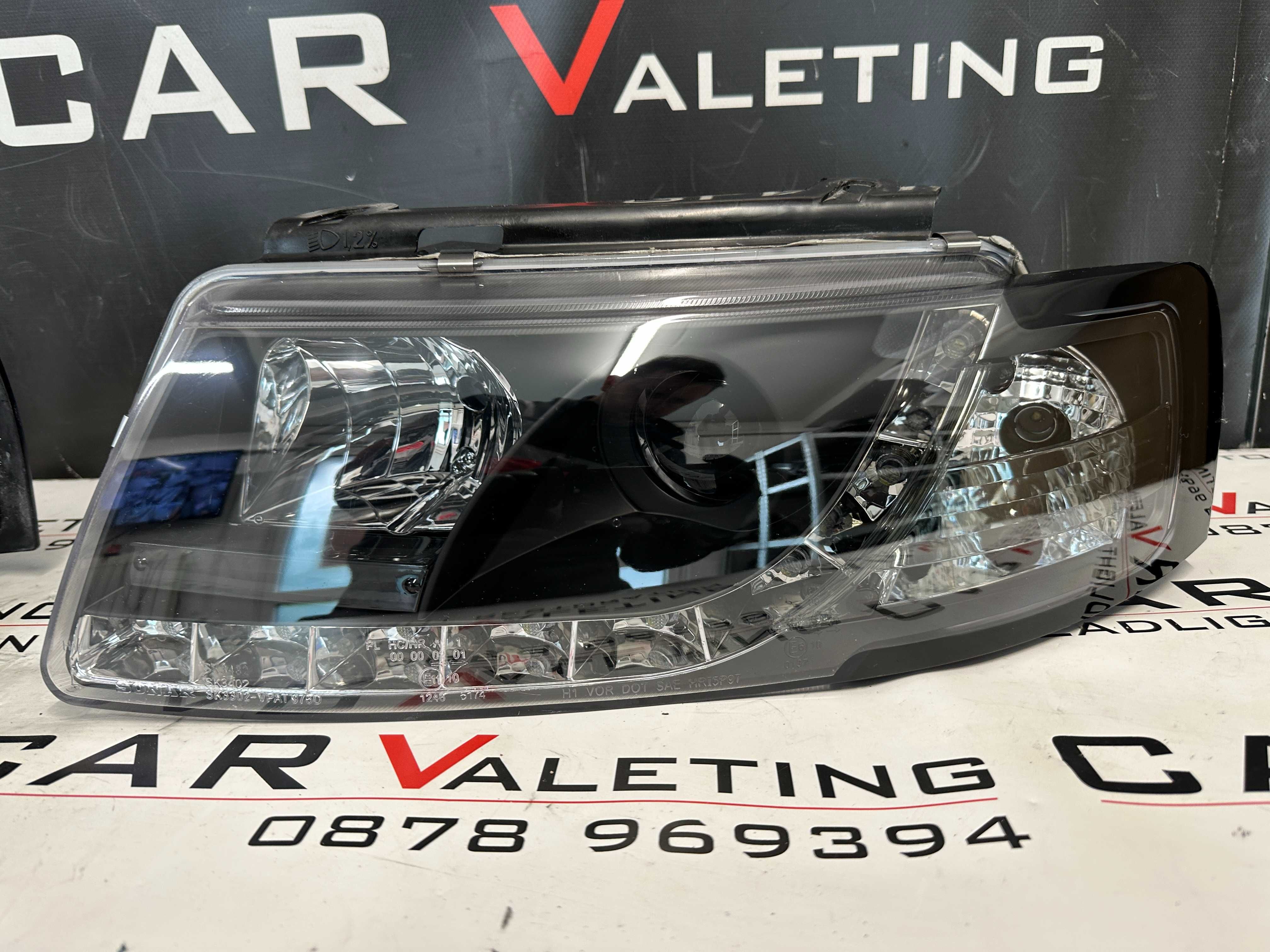 Фар фарове VW Passat 5 MK5 far farove ФВ Пасат Б5 LED DRL Лед дневни