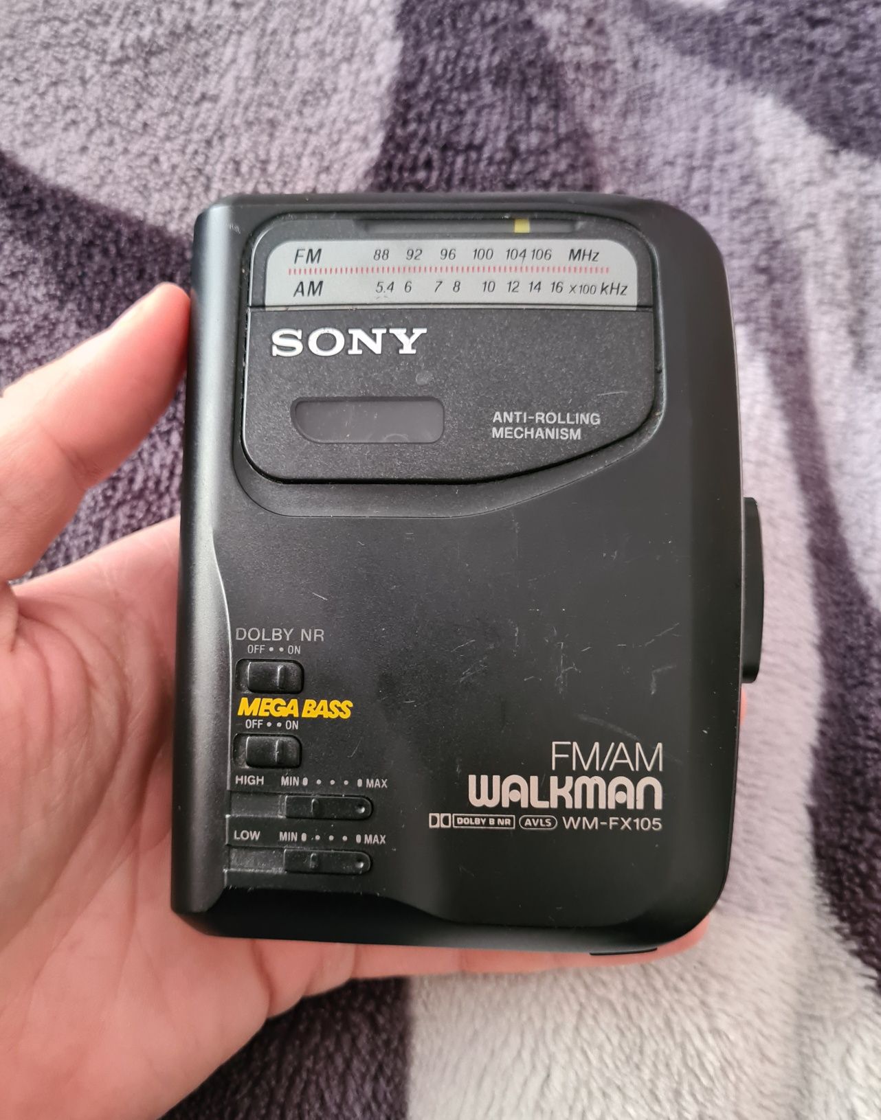 Walkman Sony WM-FX105 Radio Casetofon Portabil