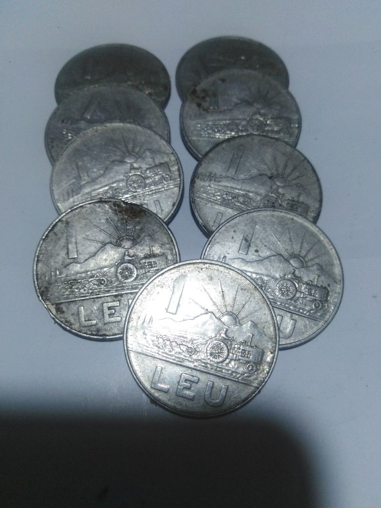 Vind monede 1 LEU an 1966