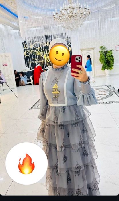 дизайнерское платье от бренда «Zhannur brands»