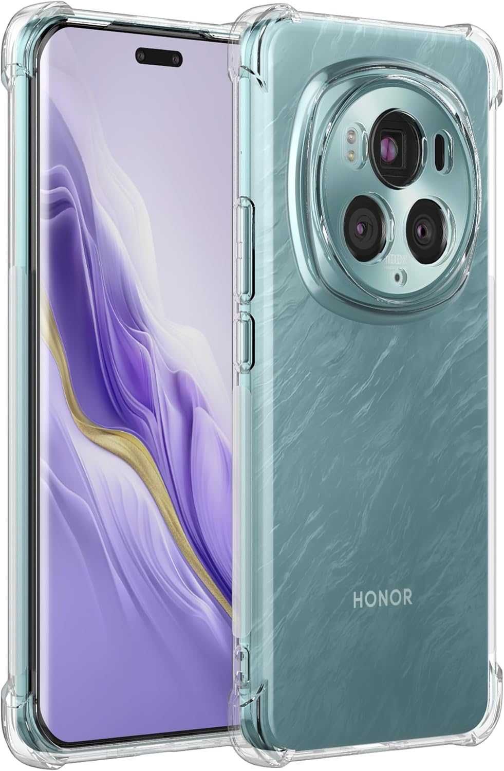 Прозрачен Силиконов Удароустойчив Кейс за Honor Magic7 Lite