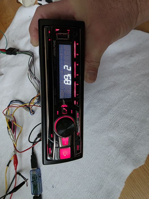 Player Alpine cde-183 Bluetooth usb,cd