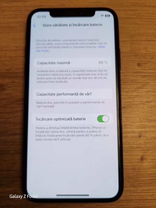 Iphone X 256 GB Black