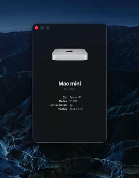 Apple Mac mini M1 (2020) – 16 GB RAM / 256 GB SSD – С оригинална кутия