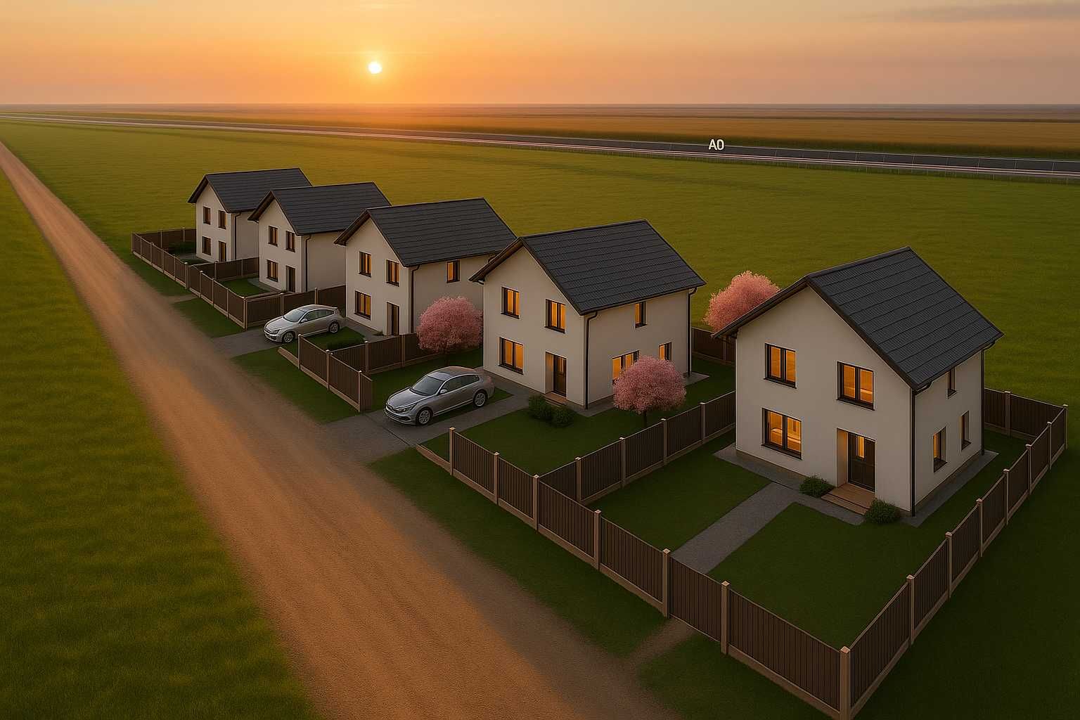 SUPER OFERTA!Teren 500 mp+drum, Domnești – 15.000€ | Investitie sigura