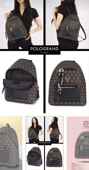Rucsac unisex maro