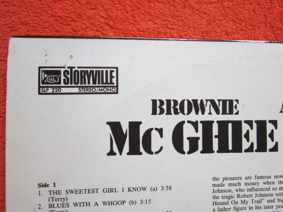 vinil rar, blues- Brownie McGhee And Sonny Terry (1972)