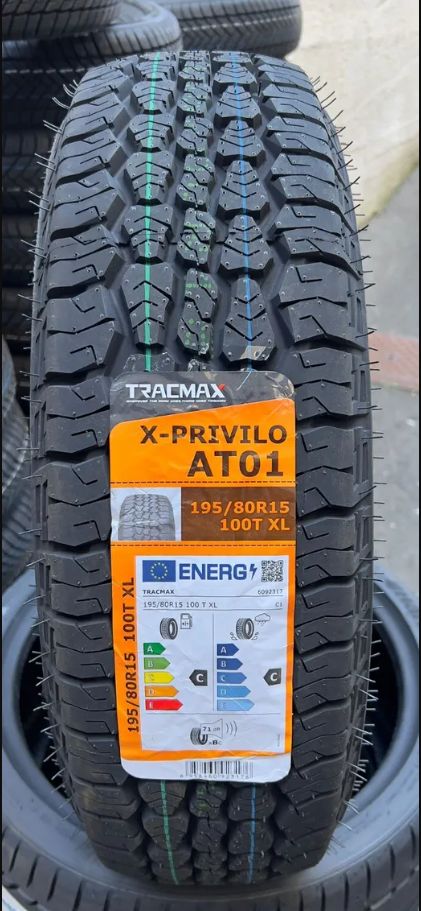 Нови джипови гуми TRACMAX AT01 195/80/15 100T XL  ALL-TERRAIN M+S