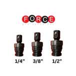 Каре ударно кардан 1/2" 3/8" 1/4" Професионално FORCE